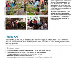Public Art Education Pack updated